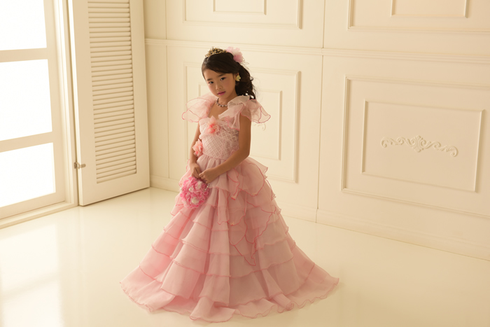 七五三5歳女の子No.4 size100-ピンク