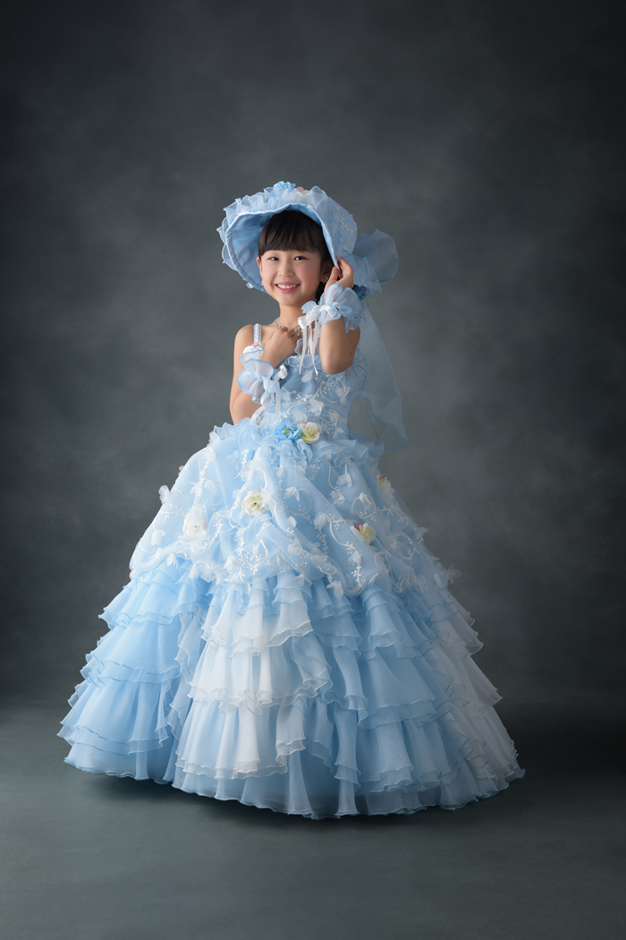 七五三5歳女の子No.11 size110-水色