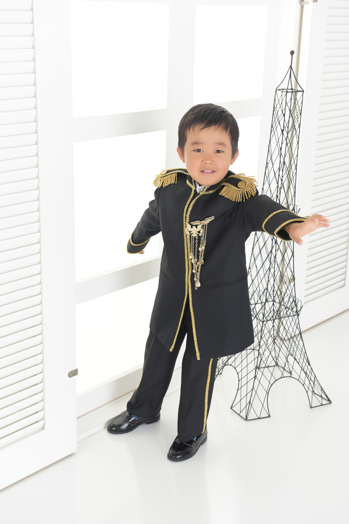 七五三5歳男の子No.10 size110-黒