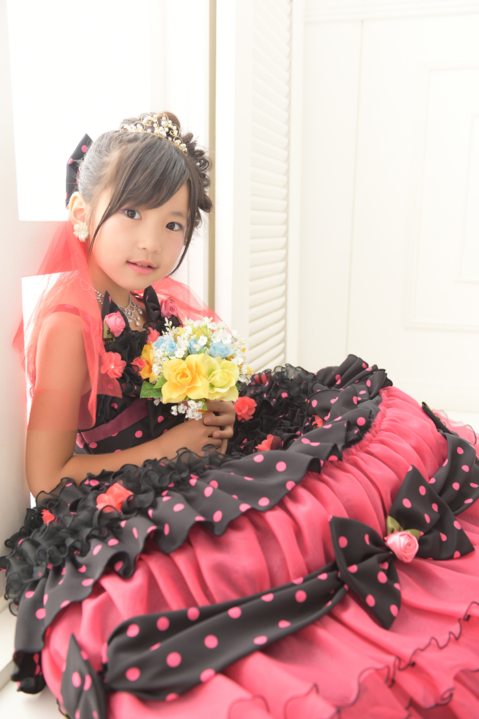 七五三7歳女の子No.9 size110-黒