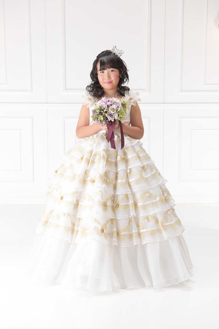 七五三7歳女の子No.3 size120-白