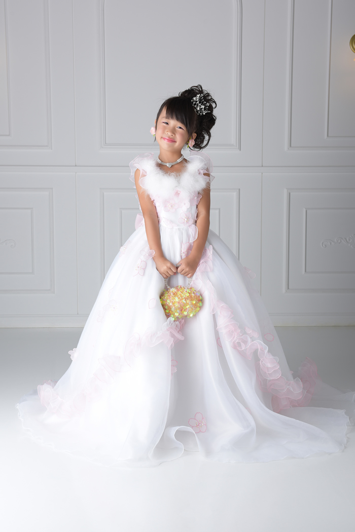 七五三7歳女の子No.4 size120-白