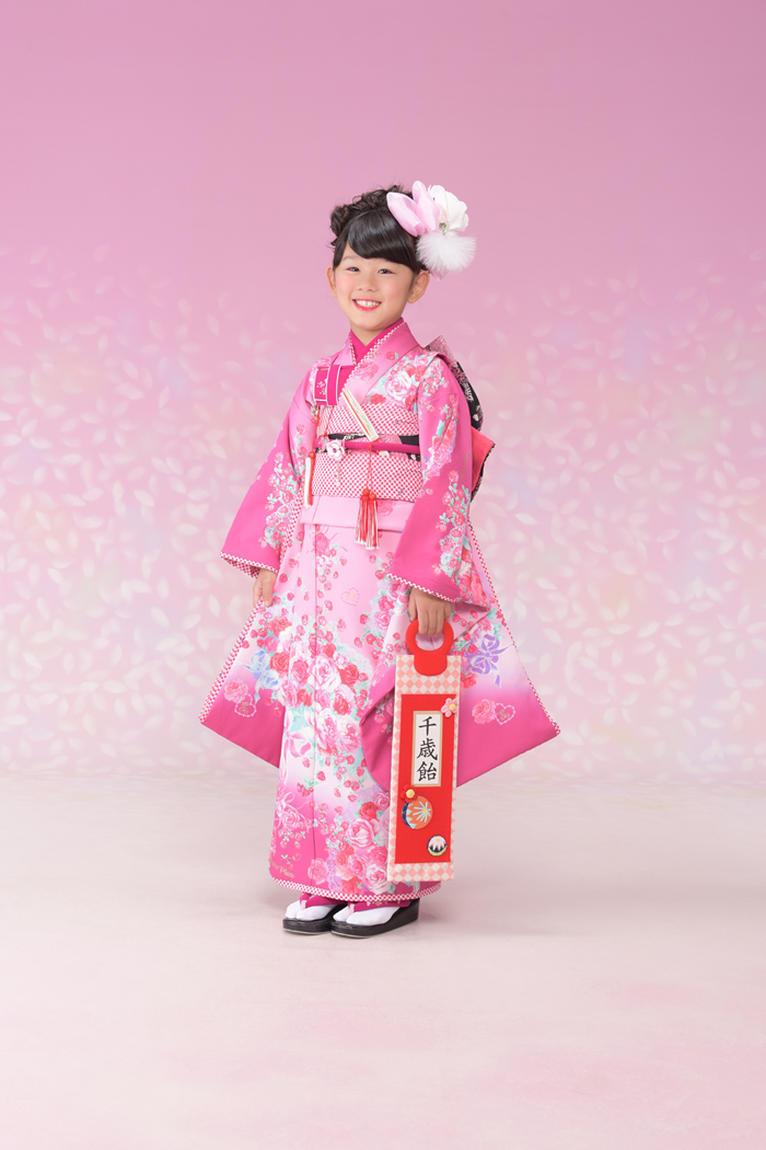 七五三7歳女の子No.M-1